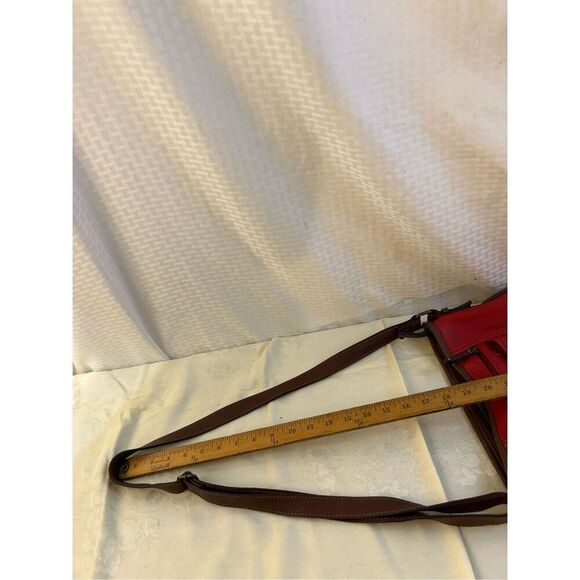 Boc Born shoulder bag red brown 12x9.5” faux leather - Picture 10 of 10